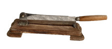 Vintage 1940s Bread Slicer (#2) Guillotine Knife