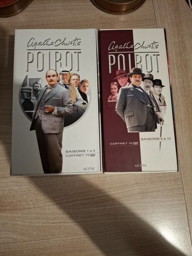 Lot coffrets hercule poirot - lot,
