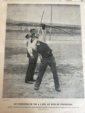 1900 PARIS OLYMPIC GAMES - ARCHERY AND CROSSBOW - ATHLETICS