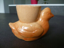 Antique Chicken Shaped Earthenware Cup Cup Cup