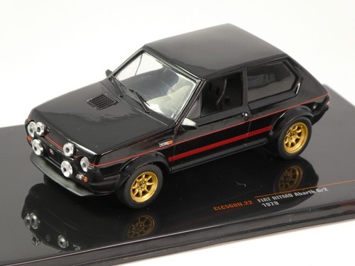 Ixo fiat ritmo abarth gr2 - fiat, noir