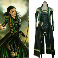 Thor The Dark World Loki Cosplay costume Carnaval Halloween uniform Custom