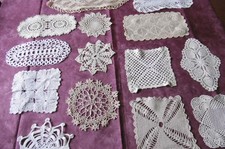 Lot de napperons toutes