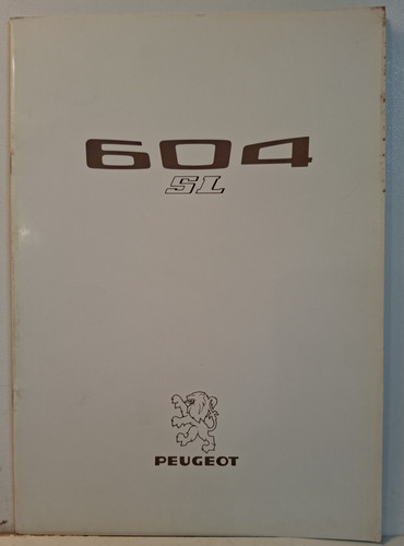 Peugeot 604 catalogue - peugeot,