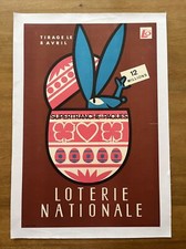 Original poster "Belgian National Lottery - Easter" - 1970's