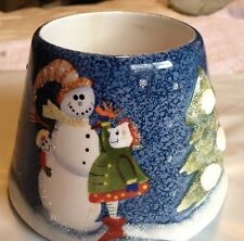 Home Interior Blue Snowman