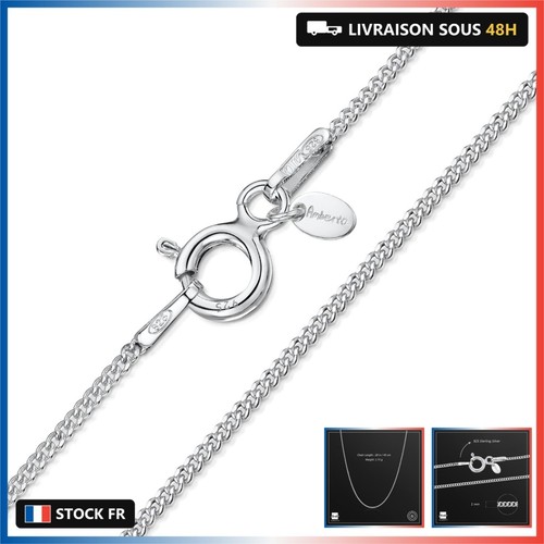 Collier chaîne gourmette - collier,