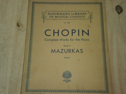 Mazurkas chopin recueil - mazurkas, de