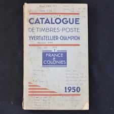 YVERT & TELLIER - CATALOGUE DE