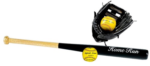 Kit baseball batte gant - de,