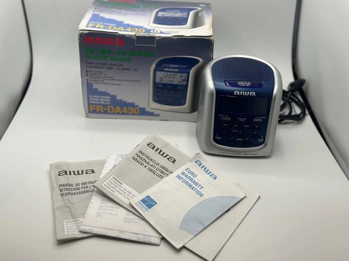 Radio vintage aiwa - fr-da430, +