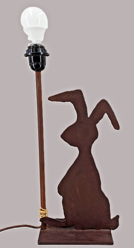 Lampe bureau forme lapin - lampe,