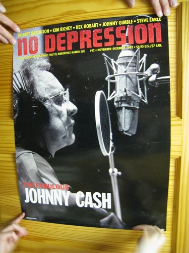 Affiche johnny cash - cash, no