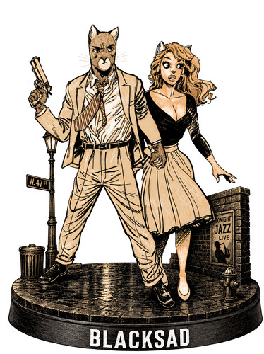 Silhouette blacksad 14 - blacksad, hd