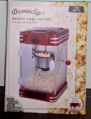 Machine popcorn domo clip - machine, à
