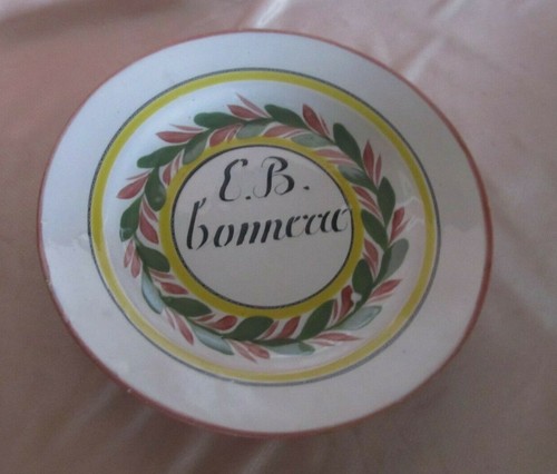 Ancienne assiette faïence est - ancienne,