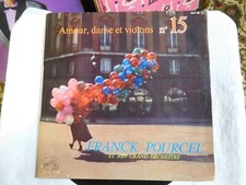 Franck Pourcel: Amour, Danse et violons N° 15 -LP -33 T -30 cm-FELP 226 S- 1960