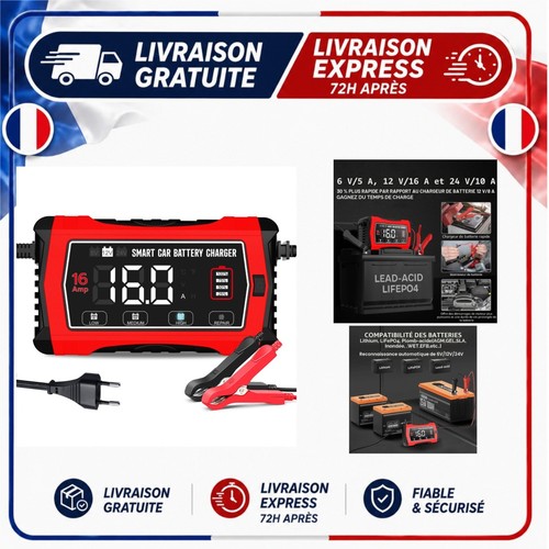 Chargeur batterie intelligent