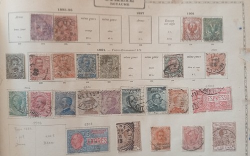 Lot timbres italie - lot, de