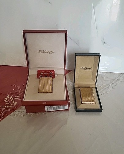 Paires briquet dupont or - paires,