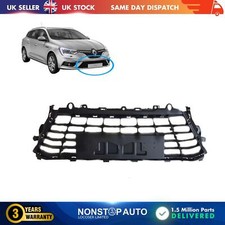 Pare Choc Avant Inférieur Centre Grille Pour Renault Megane Mk4 Saloon Sedan