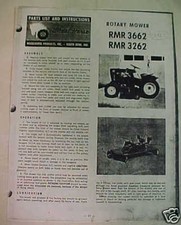 WHEEL HORSE TRACTOR ROTARY