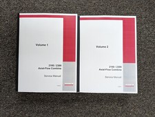 Case IH 2100 2144 2166 2188 Axial-Flow Combine Service Repair Manual PN 7-88436