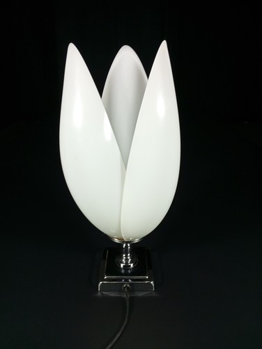 Jolie lampe tulipe - , vintage