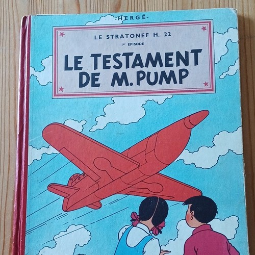 Hergé testament pump - le,