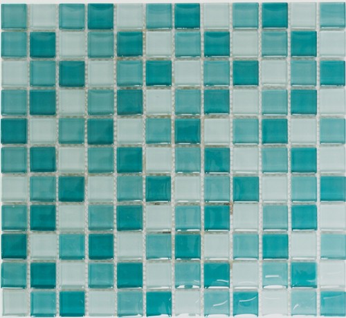 Glasmosaik mosaïque vert - mosaïque,