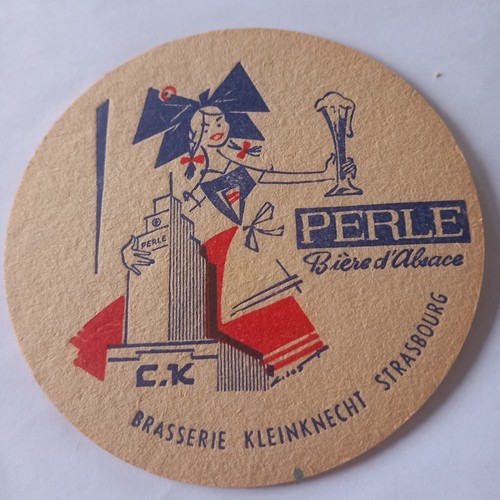 Ancien sous bock - ancien, perle