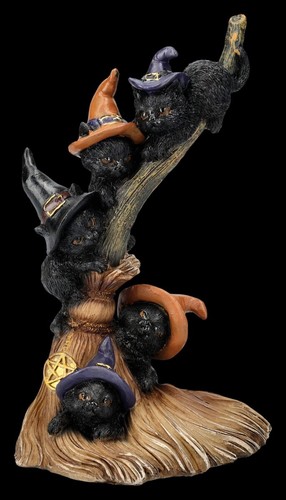 Chats figurine cinq chaton - figurine,