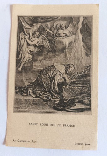 Ancienne image pieuse saint - image,