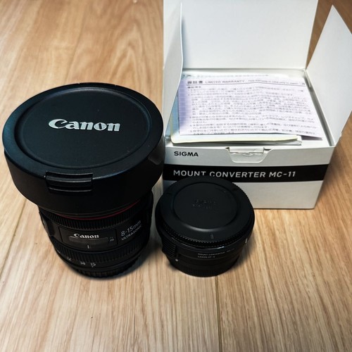 Objectif canon 15mm f4l - canon, 8-15mm