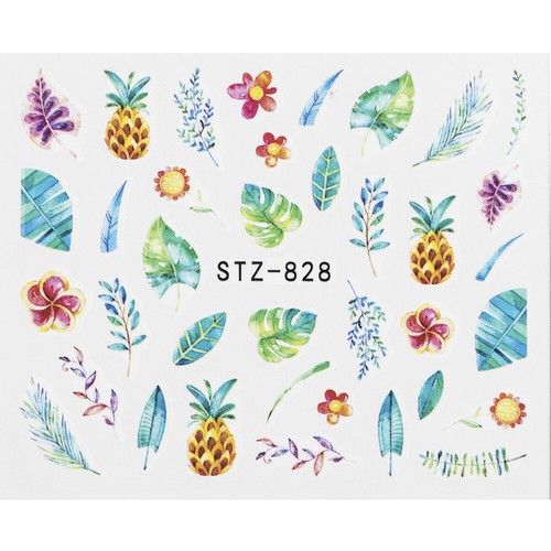 Stickers pour ongles - pour, water
