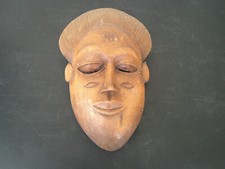 MASQUE EN BOIS SCULPTE AFRICAIN DECORATION COLLECTION