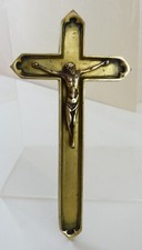 CRUCIFIX MURAL ANCIEN EN