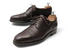 CHAUSSURES BERLUTI TALBINIO 6 40 DERBY BOUT DROIT EN CUIR MARRON SHOES 1700€