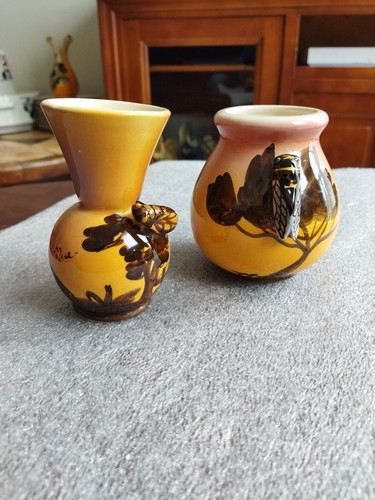 Petit vase vallauris décor - vase,