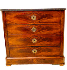 Commode en acajou de style