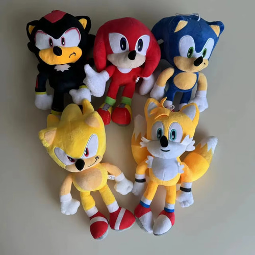 Peluche sonic 30cm - peluche, shadow