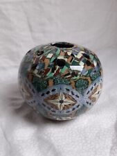 Vallauris Vase pique-fleurs Céramique GERBINO Terres Mêlées