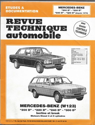 Revue technique automobile - technique,