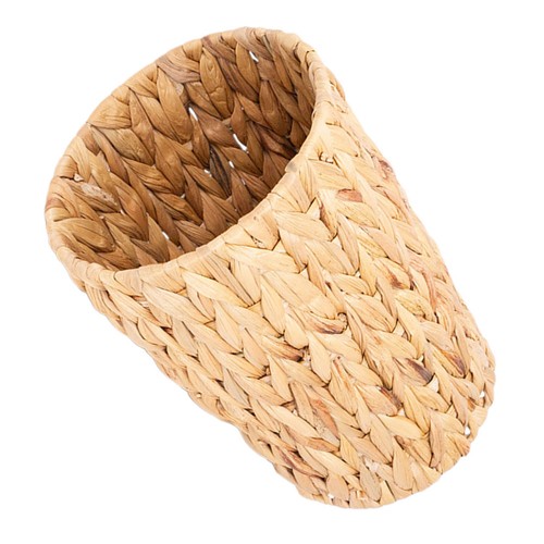 Light yellow woven grass - woven, trash