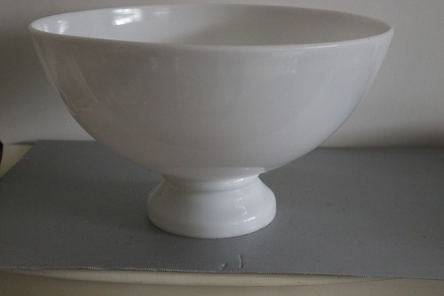 Ancien abat jour globe opaline - globe,