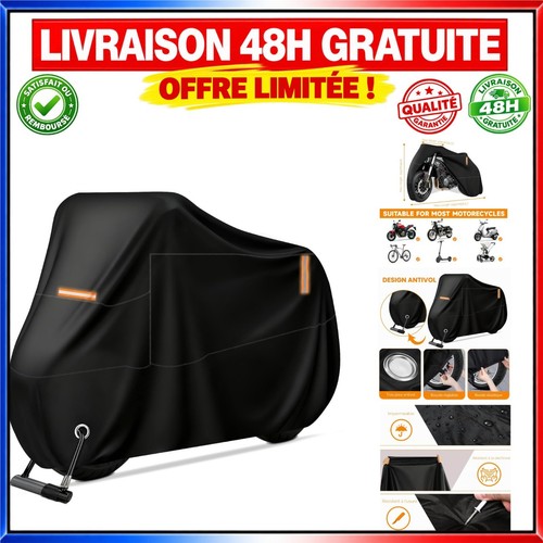 Housse moto imperméable 190t - moto,
