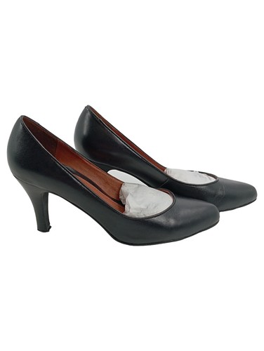 Gant escarpins femme noir cuir - femme,