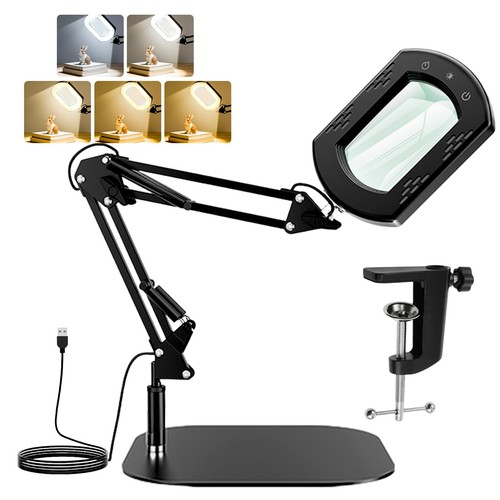 10x lampe loupe - bureau, avec