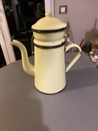 Ancienne cafetière tôle - cafetière,