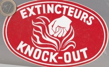 JTD. KNOCK OUT   EXTINCTEUR .